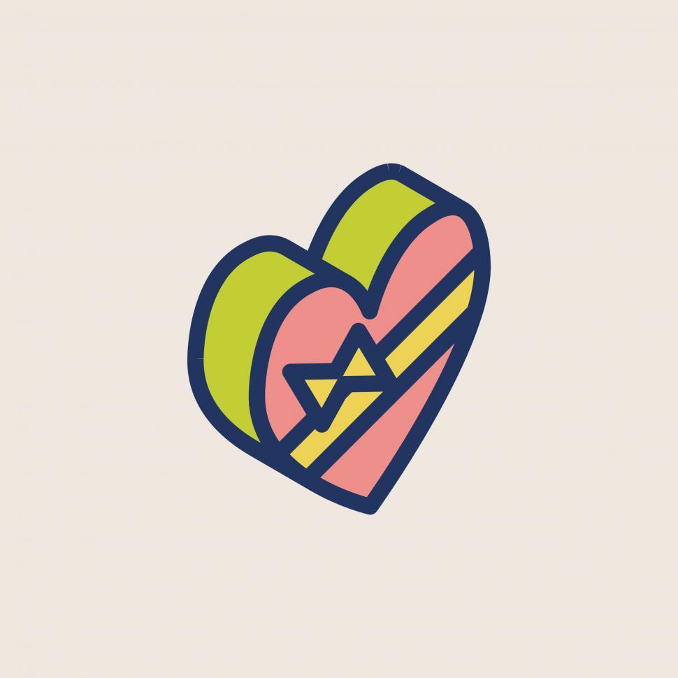 Free Image of Valentine s day gift vector icon 