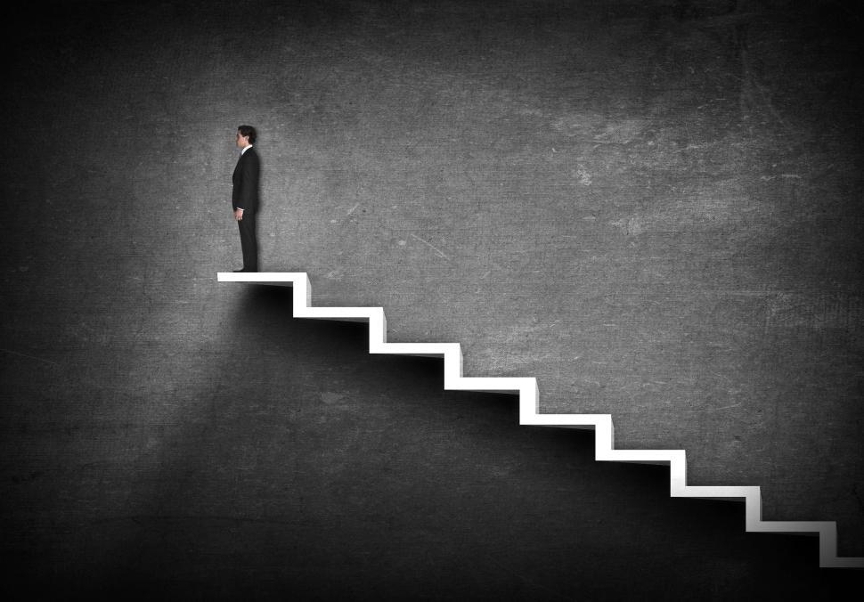 Free Image of Climbing the Corporate Ladder - Career Ladder - Ambition - Confi 