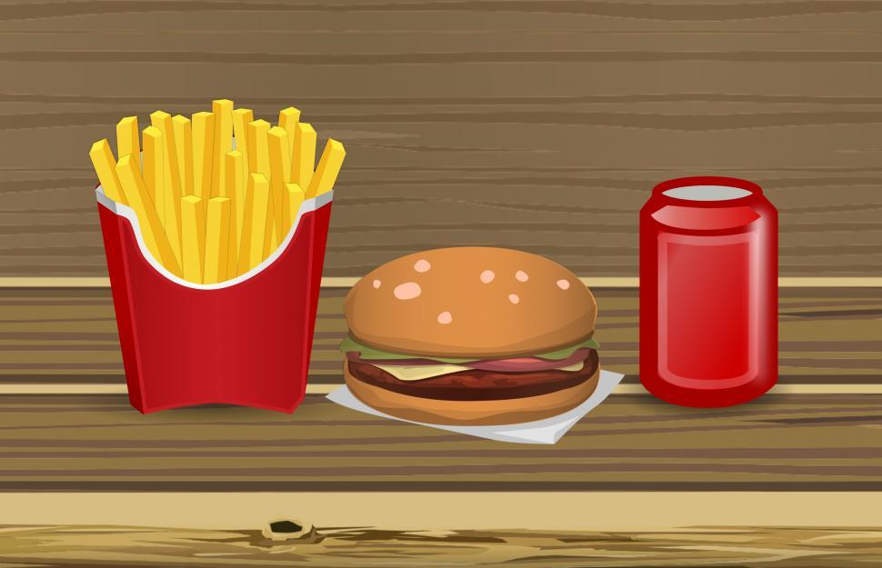 Free Image of Burger sandwich  