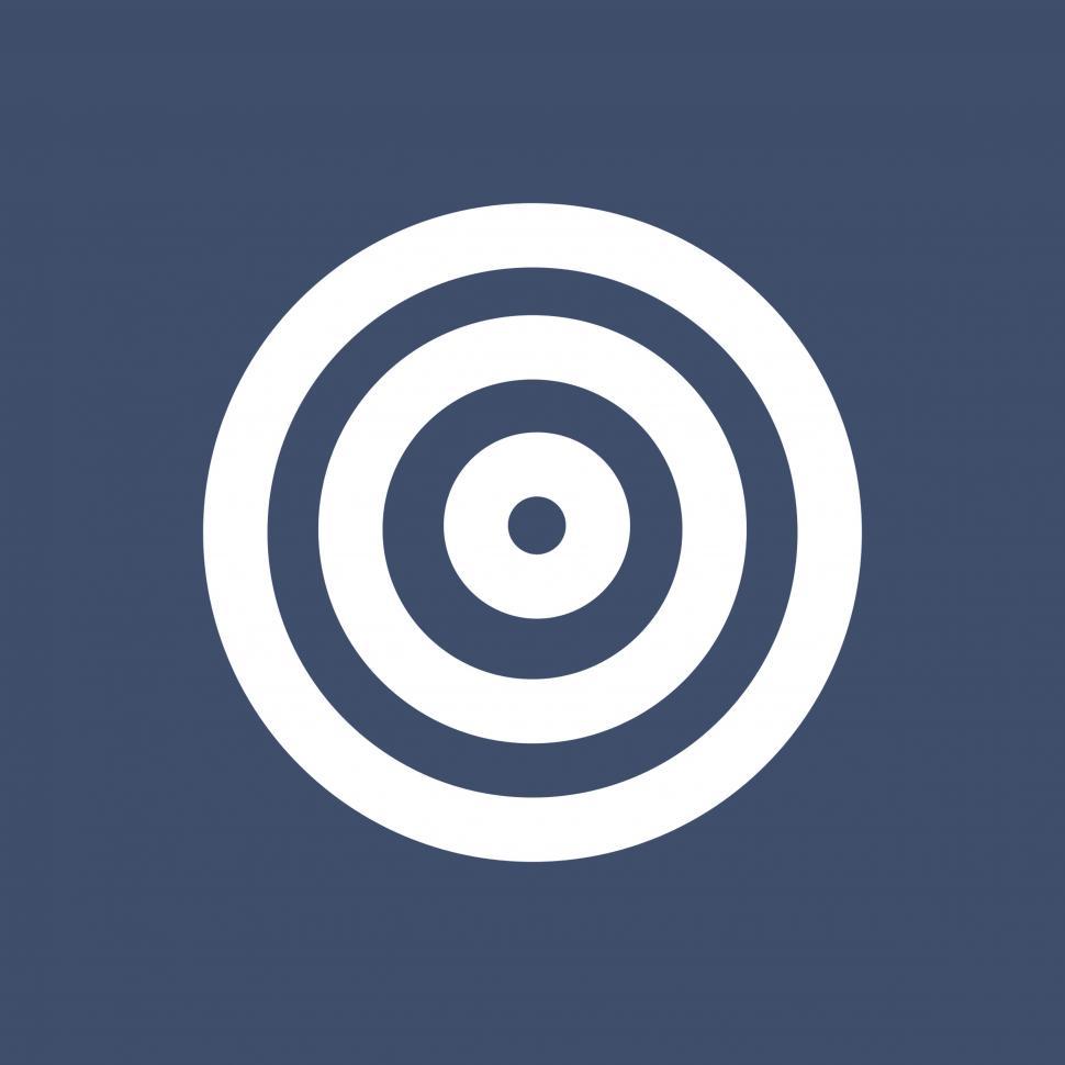 Free Image of Target icon vector 