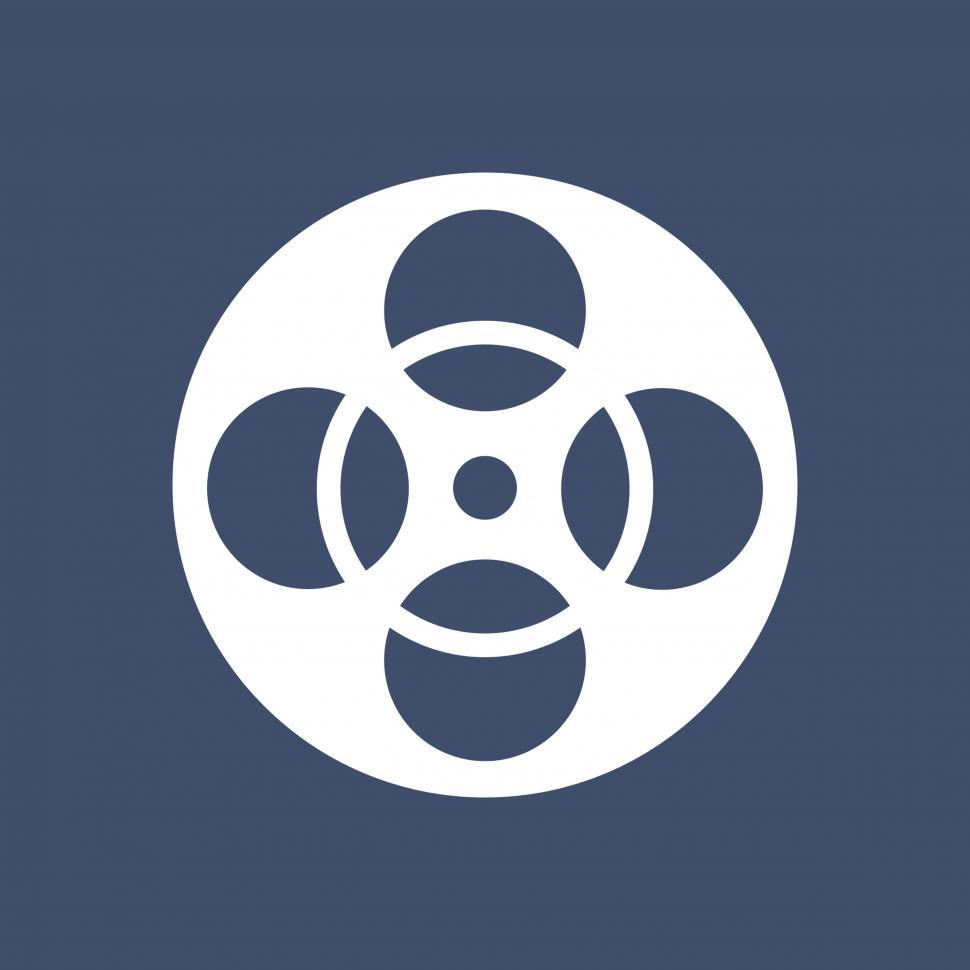 Free Image of Film reel Icon 