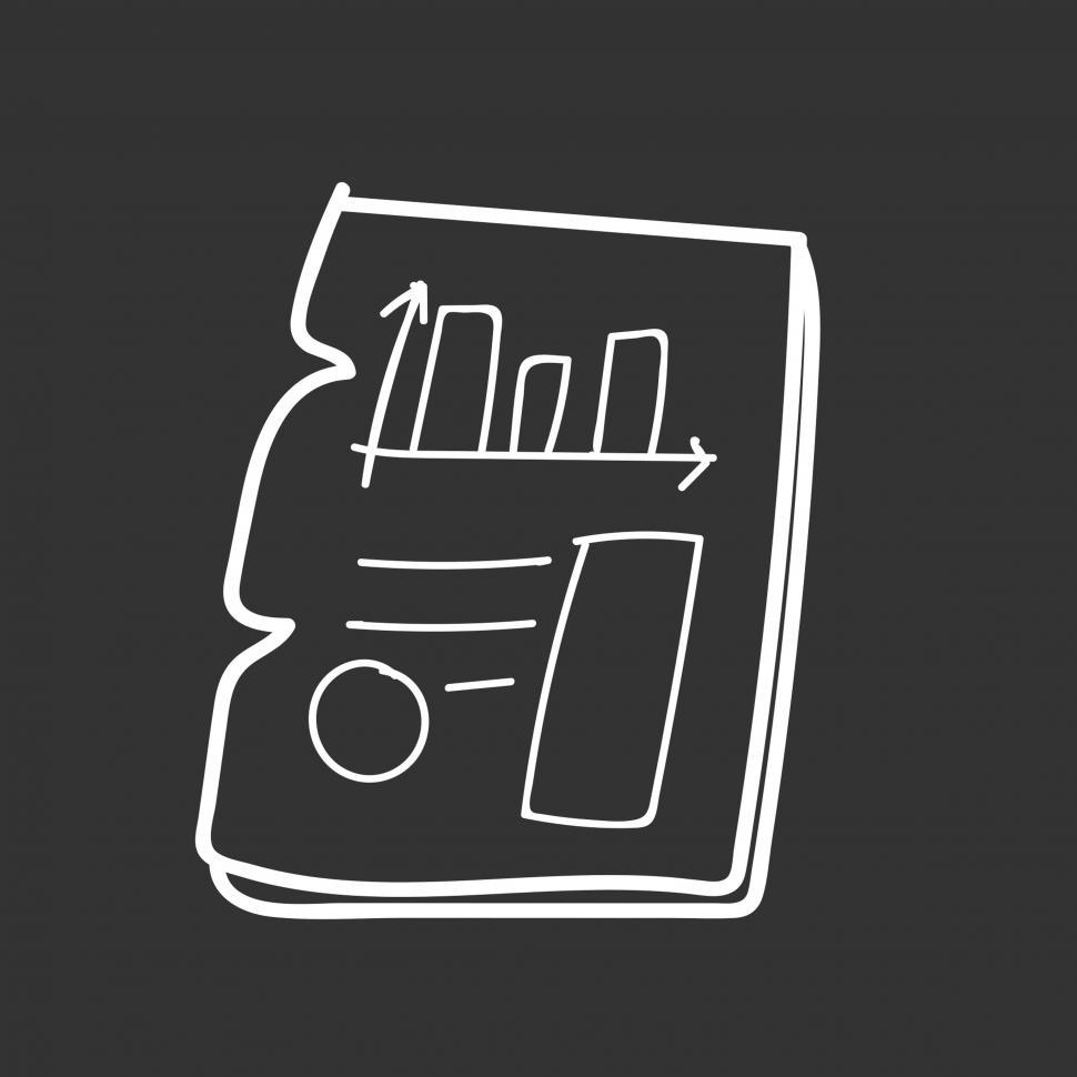 Free Image of Strategy report layout document vector icon 