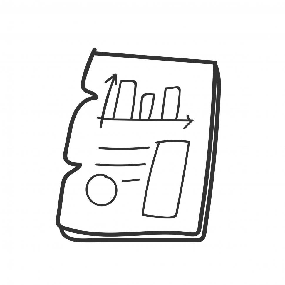 Free Image of Strategy report layout document vector icon 