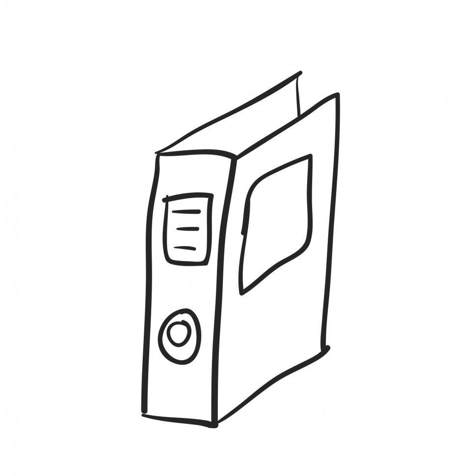 Free Image of Office folder icon vector 