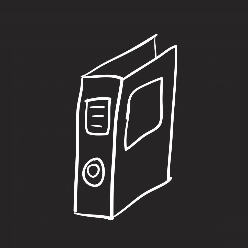 Free Image of Office folder icon vector 