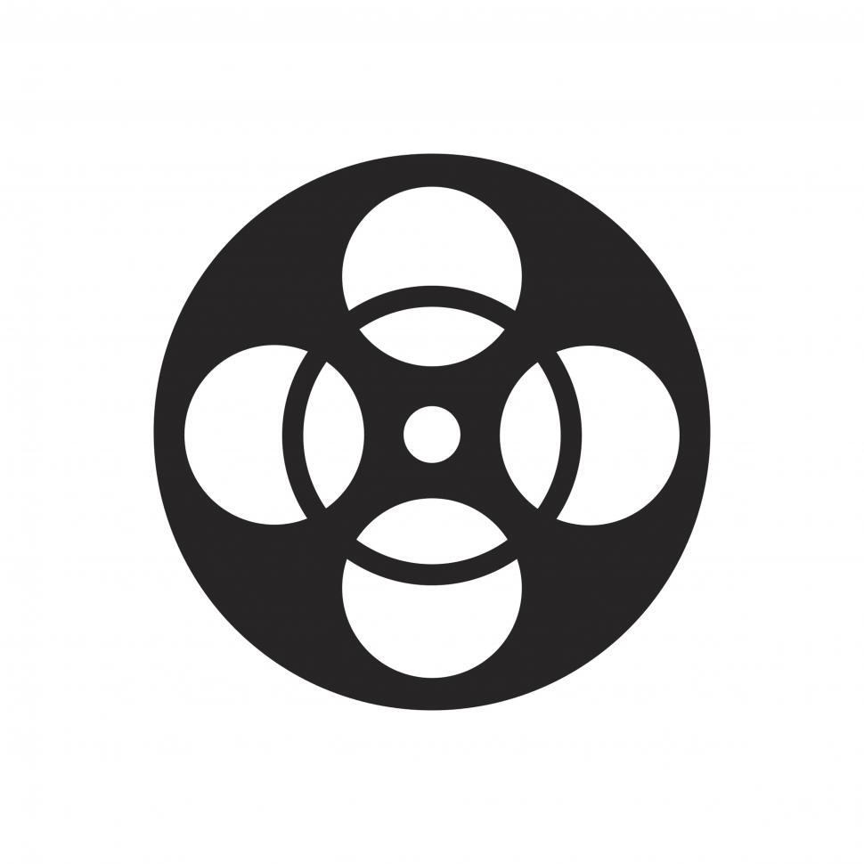 Free Image of Film reel Icon 