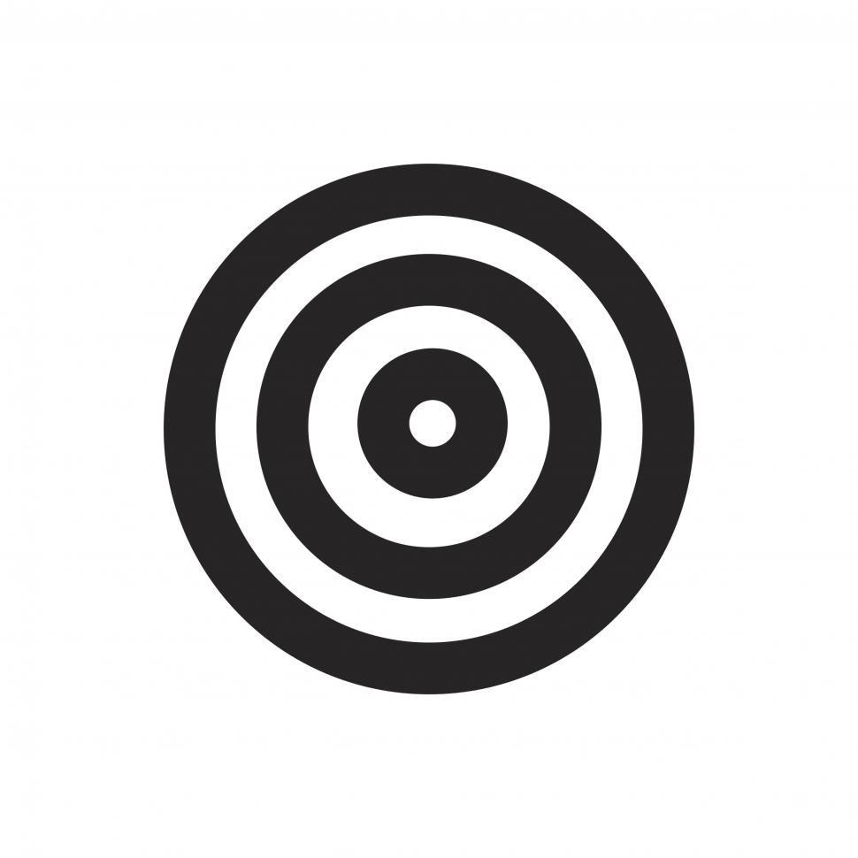 Free Image of Target icon vector 