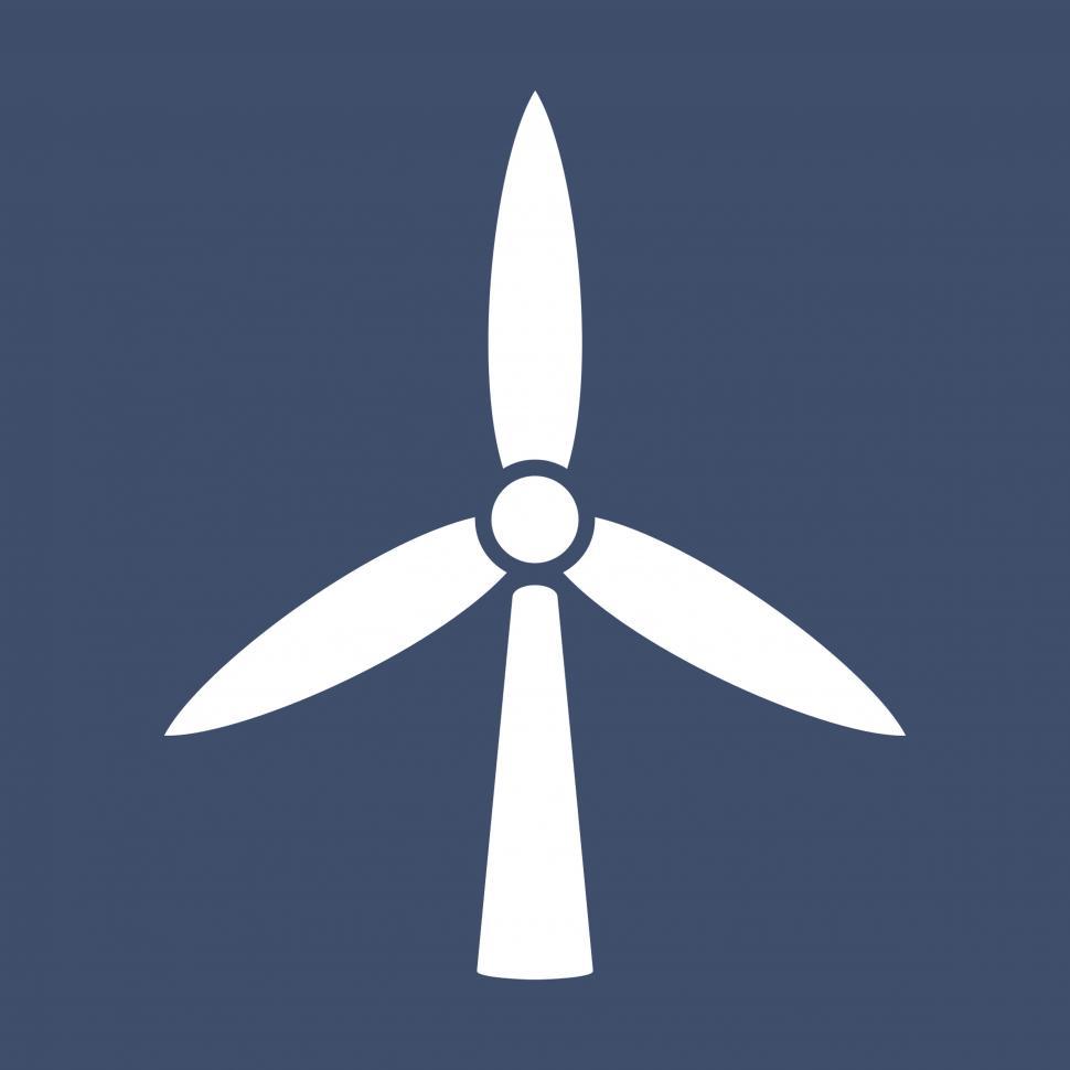 Free Image of Windmill vector icon 