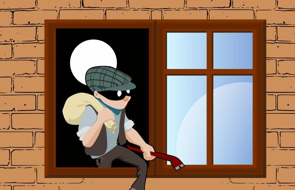 Free Image of House thief's  