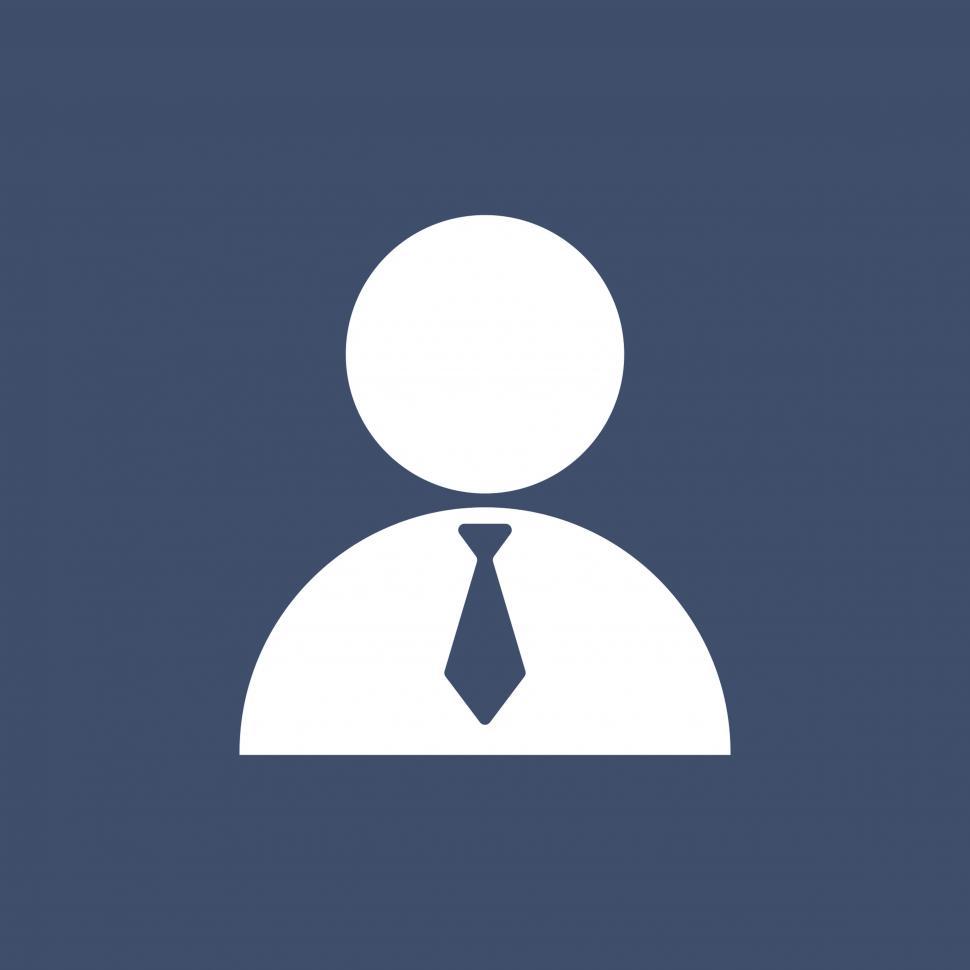 Free Image of Business man profile vector 