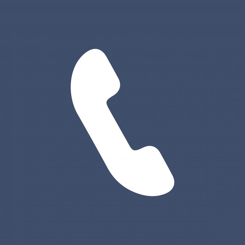 Free Image of Telephone receiver vector icon 