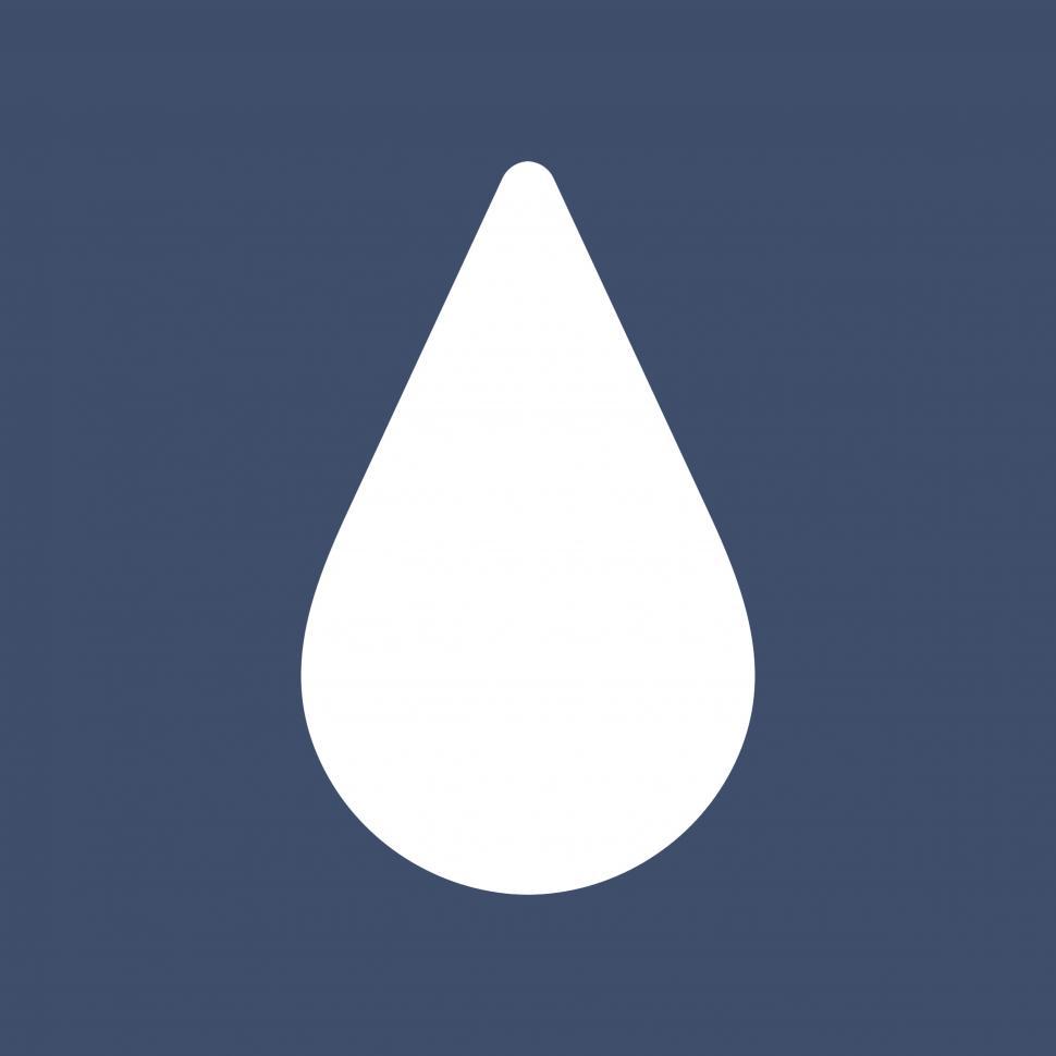 Free Image of Drop vector icon 