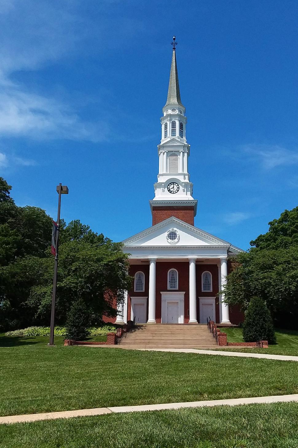 Free Image of Memorial Chapel At University of Maryland 