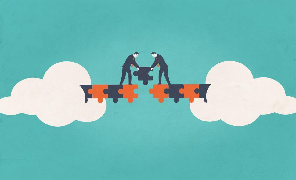 Free Image of Establishing Bridges - Business Cooperation 