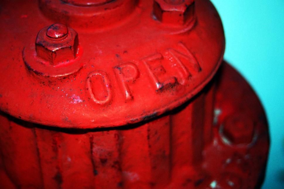 Free Image of Fire hydrant detail 