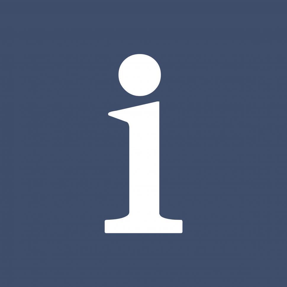 Free Image of Information vector sign 