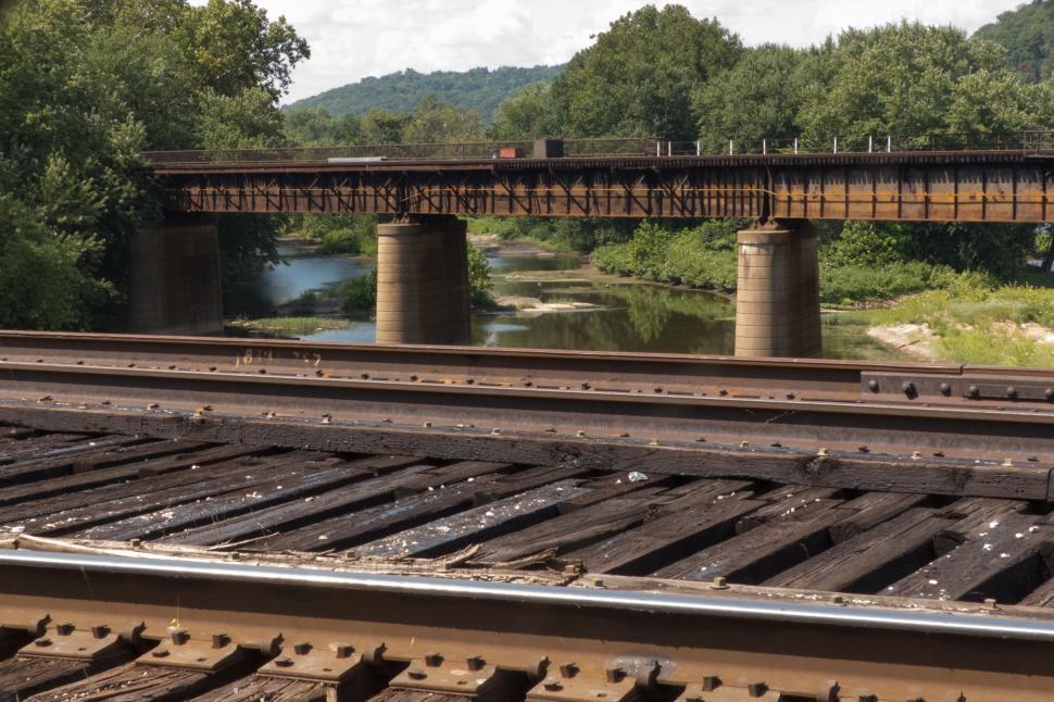 Free Image of CSX Railroad Bridges 