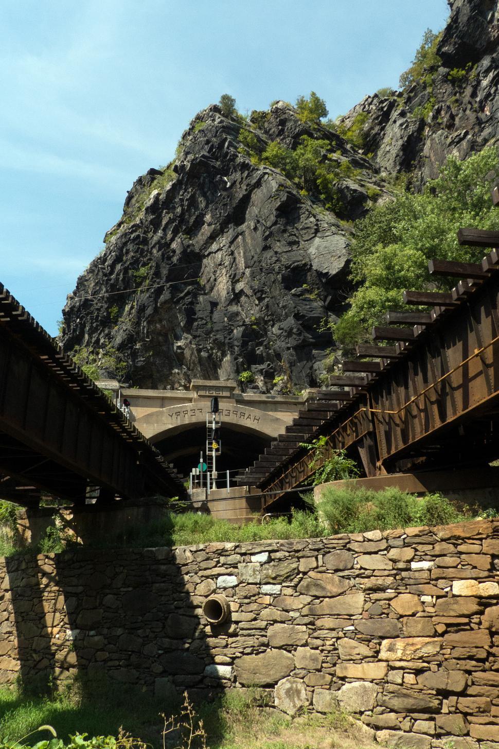 Free Image of Maryland Heights Tunnel Harpers Ferry 
