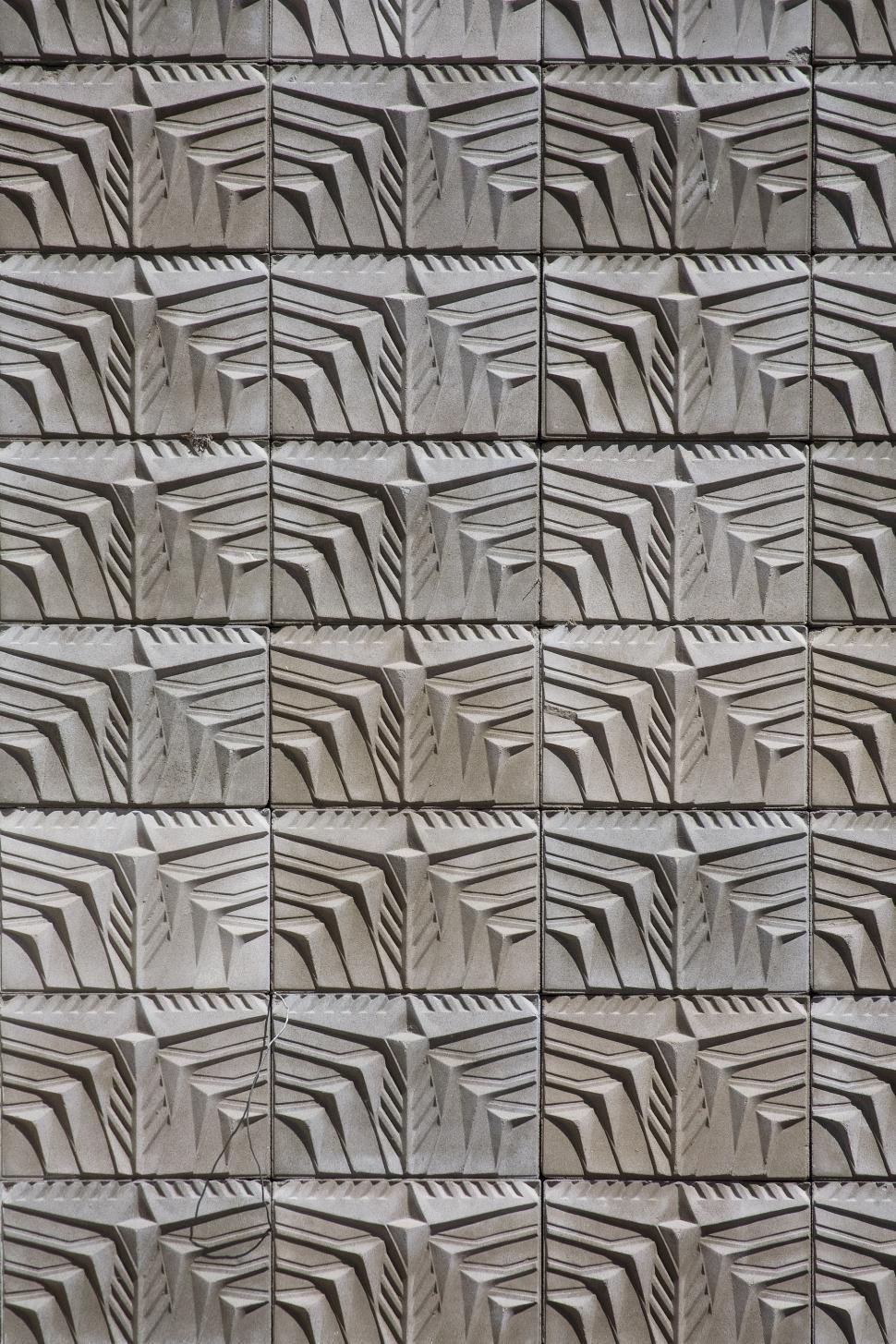 Free Image of cast concrete pattern 
