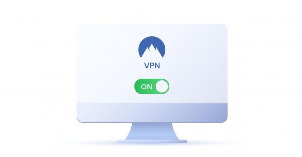 Free Image of Virtual private network VPN - Activated Display 