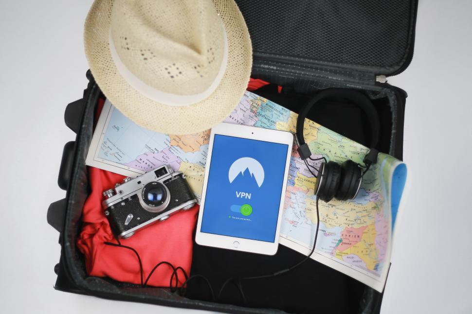 Free Image of VPN service for travelling   