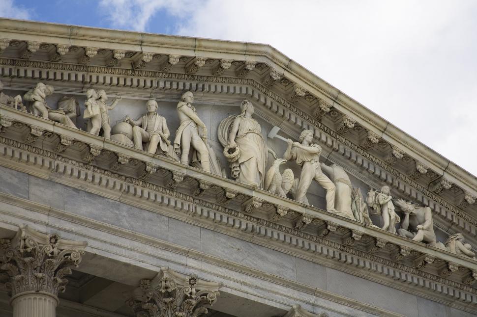 Free Image of Frieze at US Capitol 