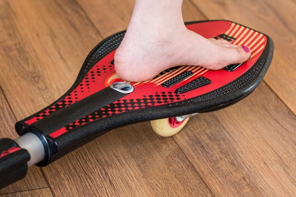 Free Image of Close Up of Persons Foot on Skateboard 