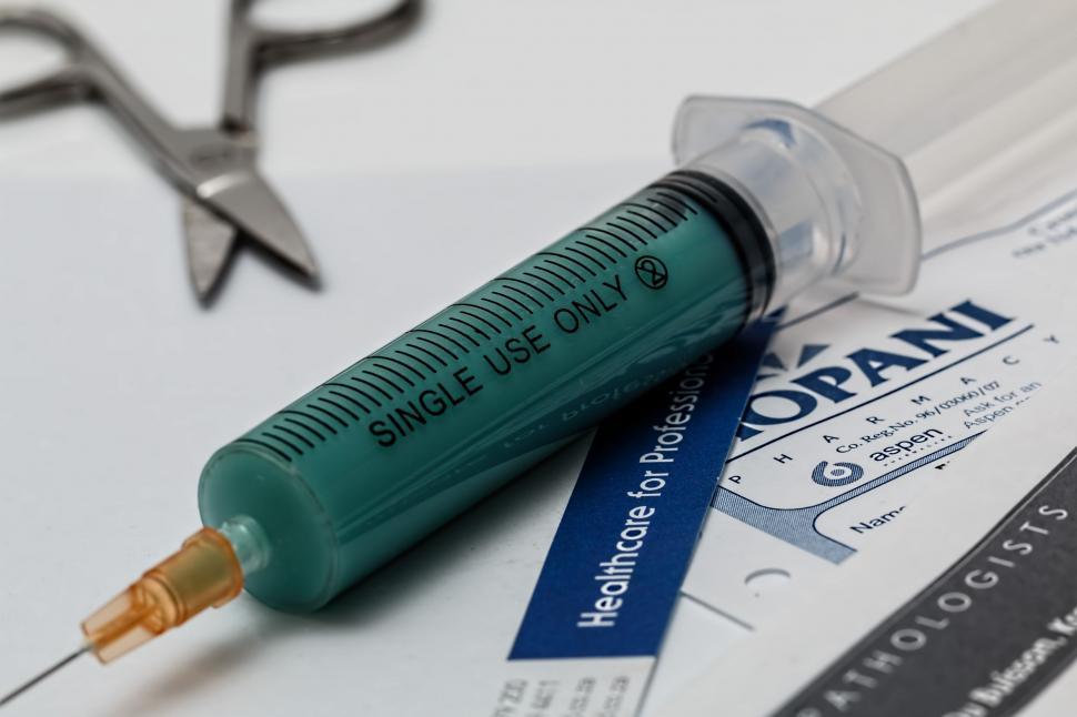 Free Image of Pen and Scissors on Paper 