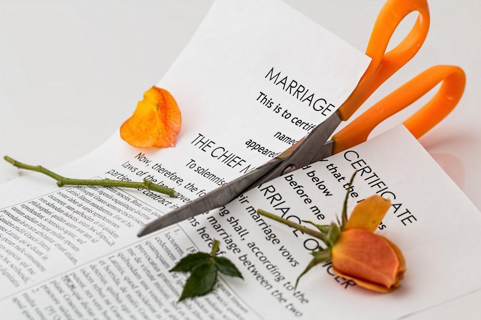 Free Image of Scissors on Top of Paper 
