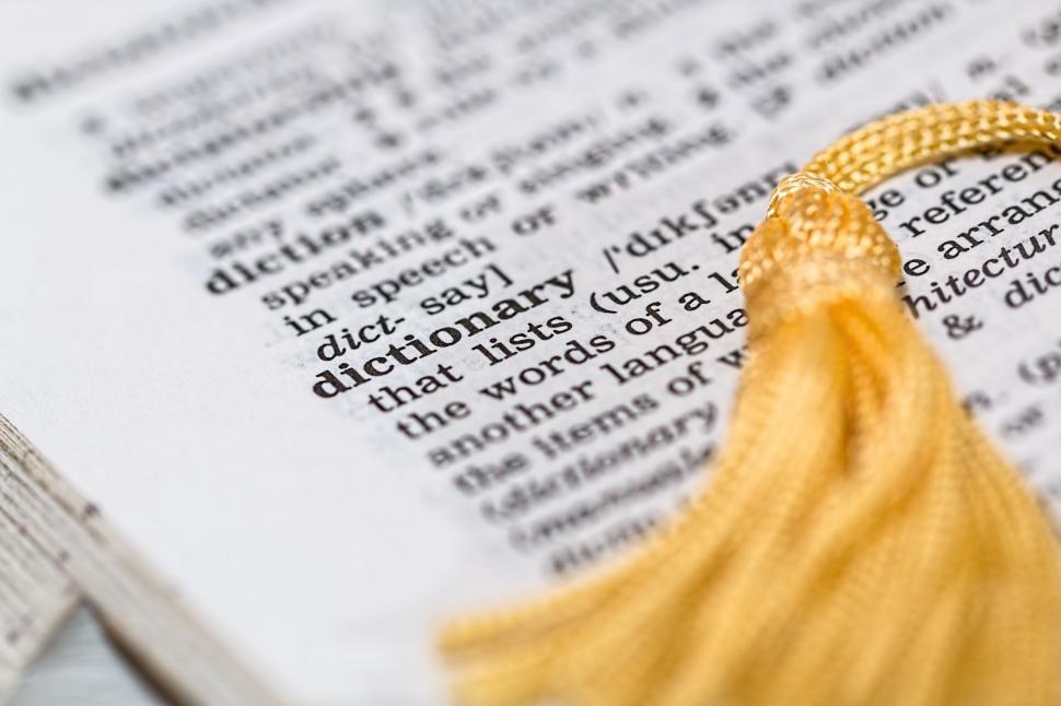 Free Image of Open Dictionary 