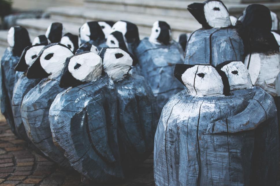 Free Image of Penguins 