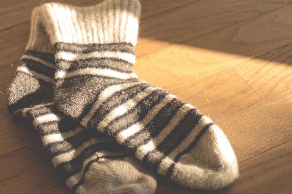 Free Image of Pair of Sock 