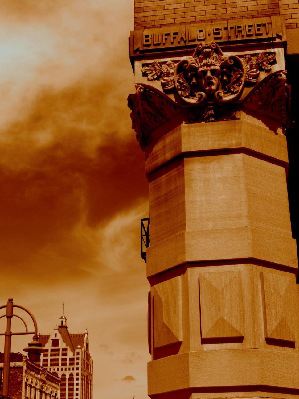 Free Image of Sepia Sign Posts 