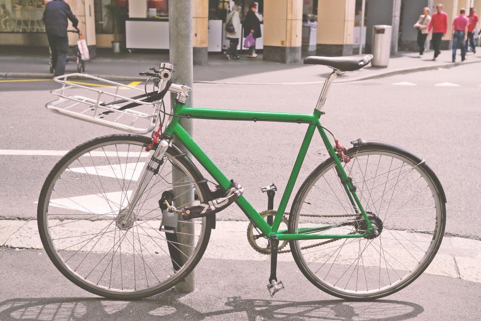 Free Image of Bicycle Standing on Road  