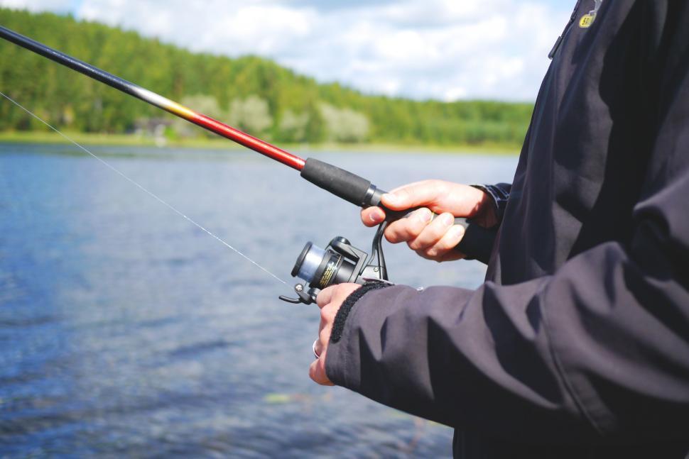 Free Image of Fishing on the lake 