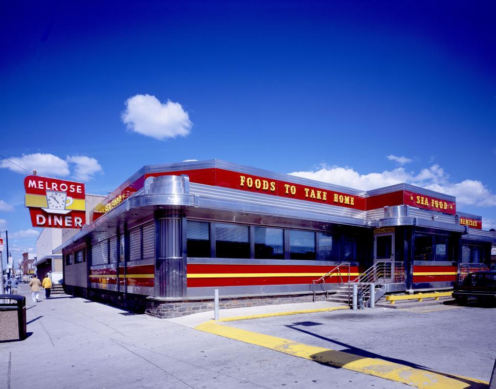 Free Image of Melrose Diner 
