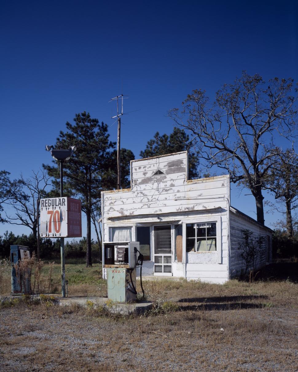 Free Image of Abandoned Petrol Station  
