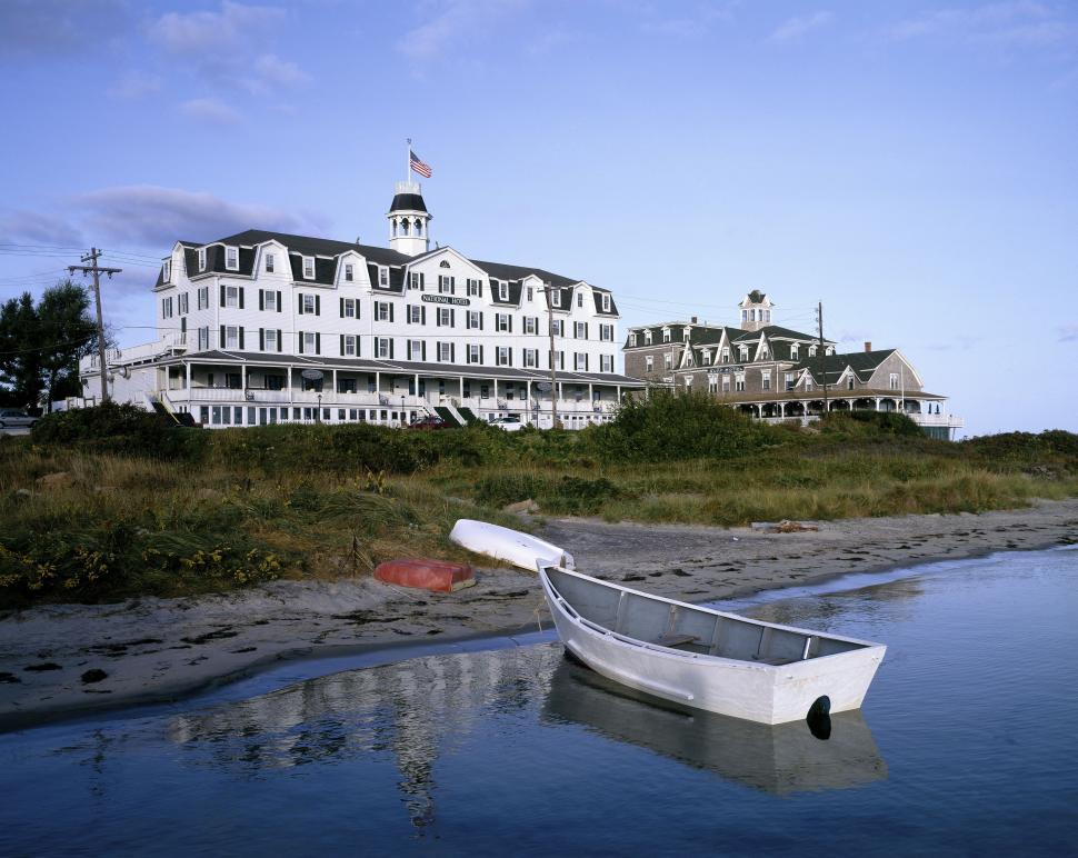 Free Image of View of Hotel with Sea  