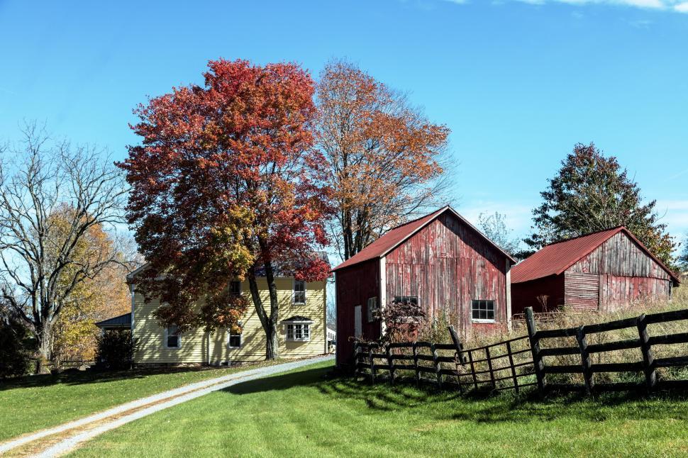 Free Image of Farmhouse - Countryside 
