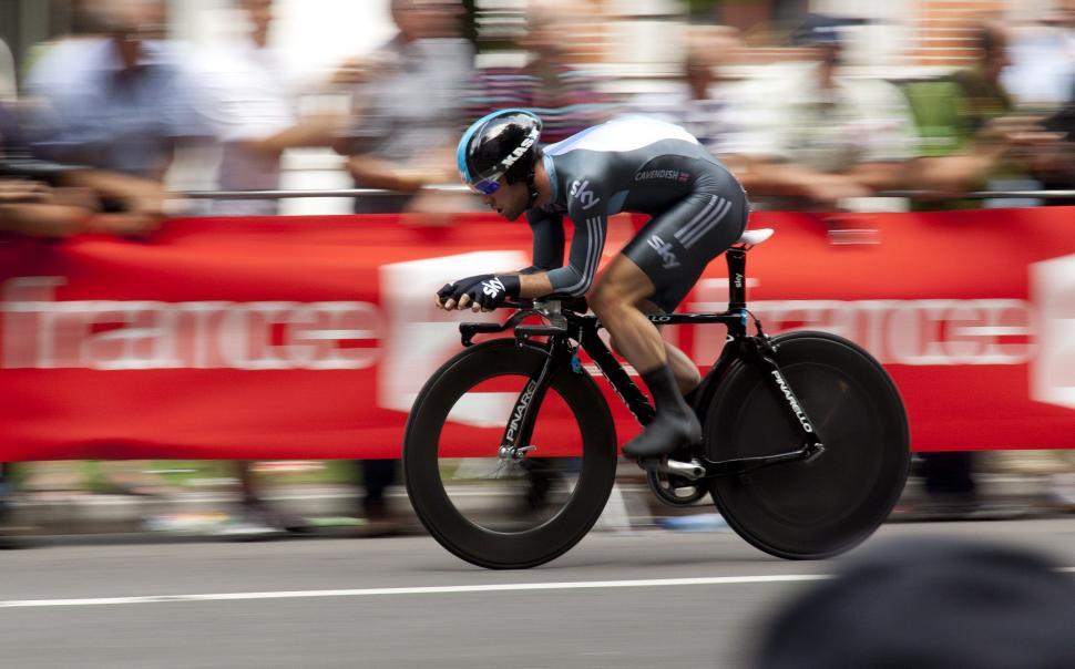 Free Image of Cyclist rides on bicycle  