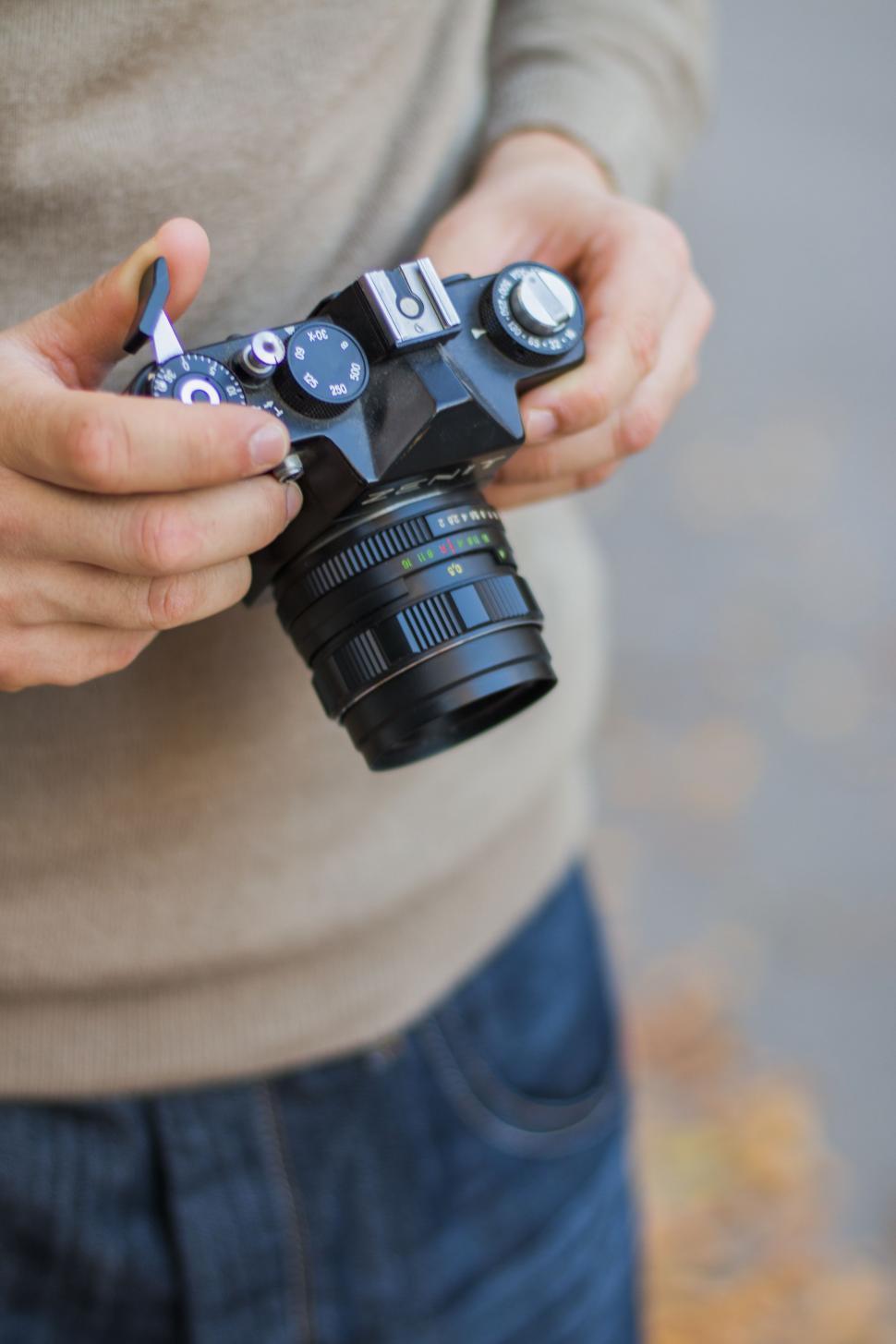 Free Image of Analog camera 