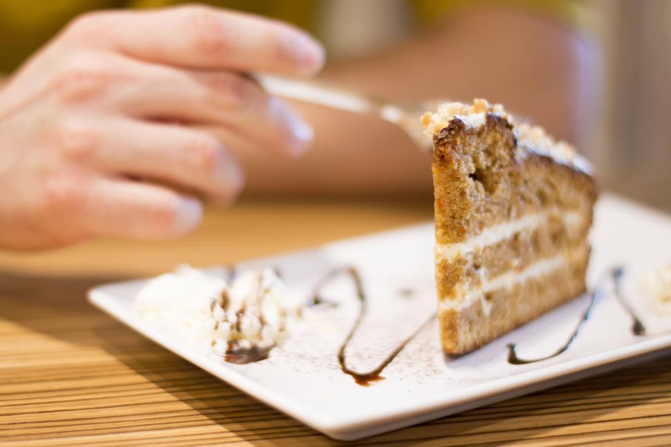 Free Image of Slice of Cake  