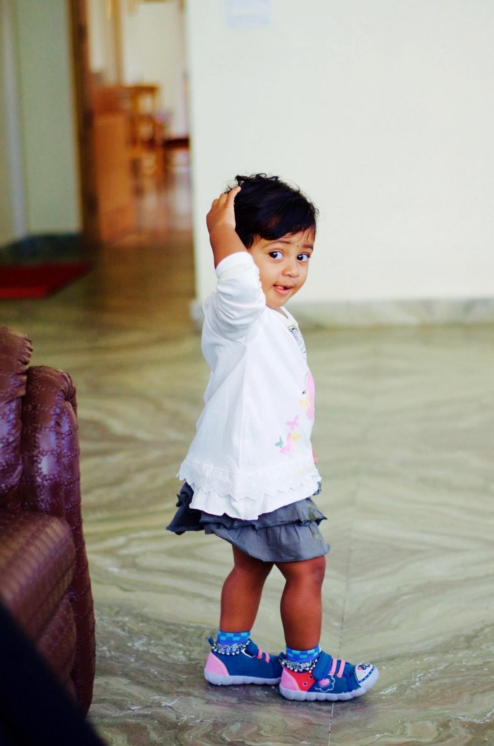 Free Image of Cute Girl Child  