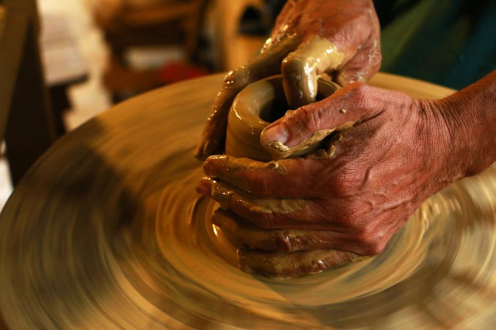 Free Image of Pottery Wheel  