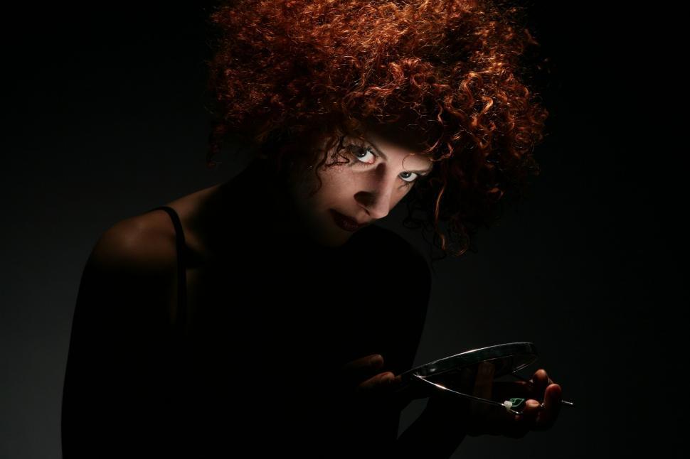 Free Image of Scary Psycho Woman  