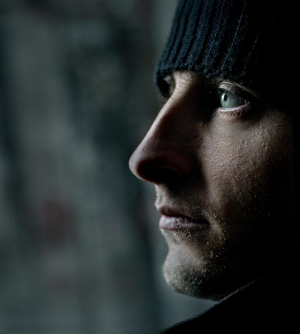 Free Image of Profile of Young Man  