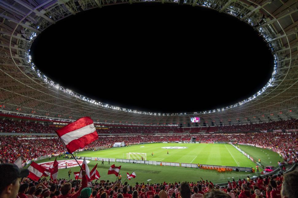 Free Image of Crowded Football Stadium  