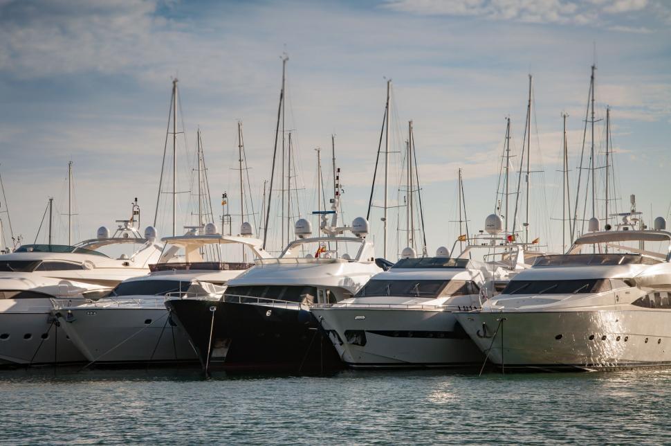Free Image of Super yachts 