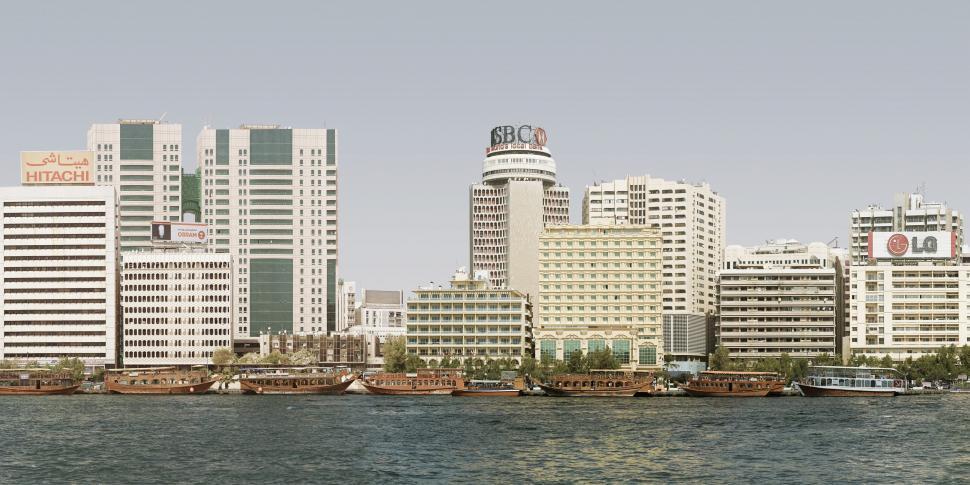 Free Image of Dubai Creek and Buildings  