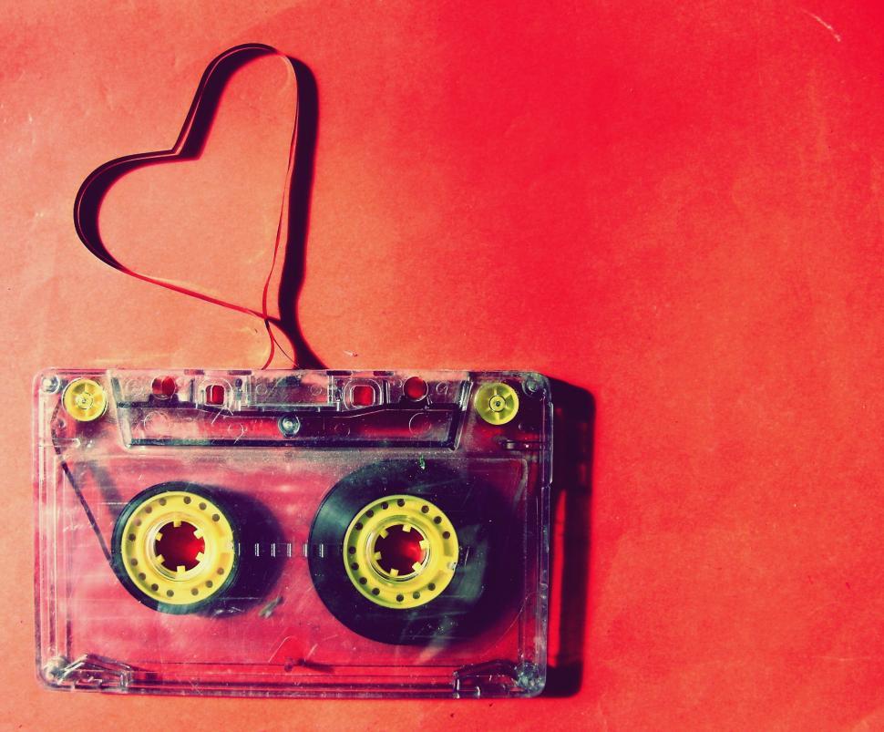 Free Image of Music tape cassette 